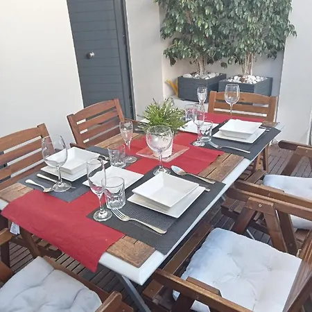 Appartement Playa Almarda,piscina,2 Terrazas,wifi,parking,bbq,tranquilo *