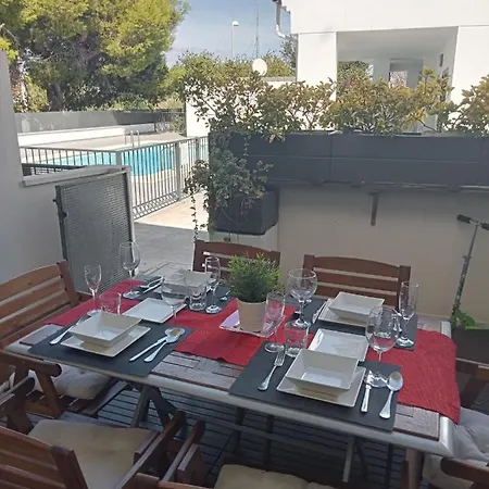 Playa Almarda,piscina,2 Terrazas,wifi,parking,bbq,tranquilo Sagunto